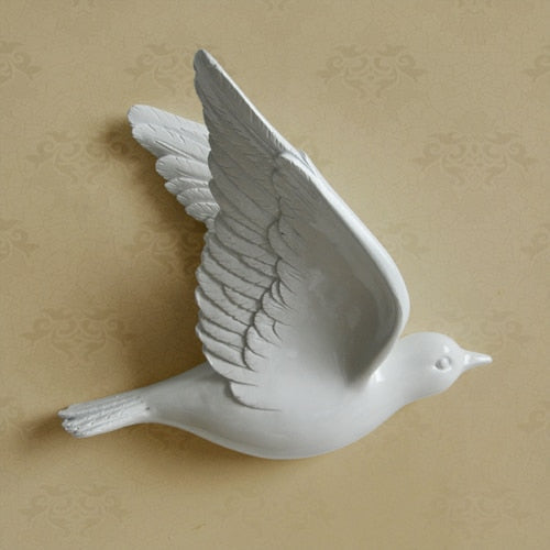 BirdSerenity - unique handmade wall art