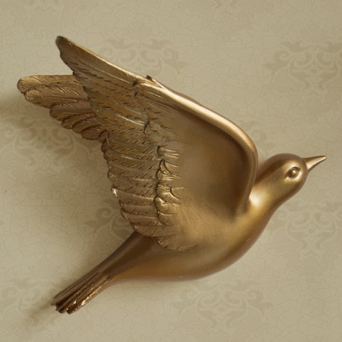 BirdSerenity - unique handmade wall art