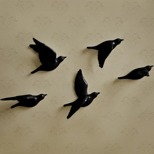 BirdSerenity - unique handmade wall art