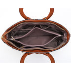 Leather Crocodile Bag – with handcrafted details