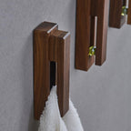 Nordic Wooden Towel Holder for the Bathroom
