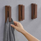 Nordic Wooden Towel Holder for the Bathroom