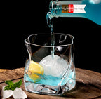Distorted Texture Whisky Glass Set
