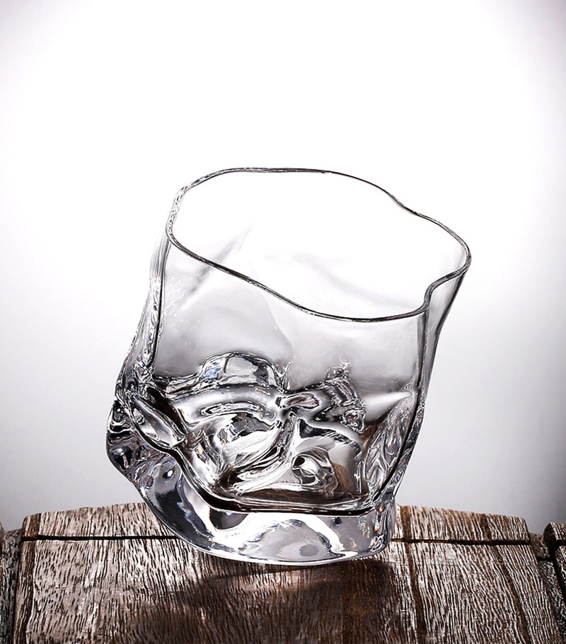 Distorted Texture Whisky Glass Set