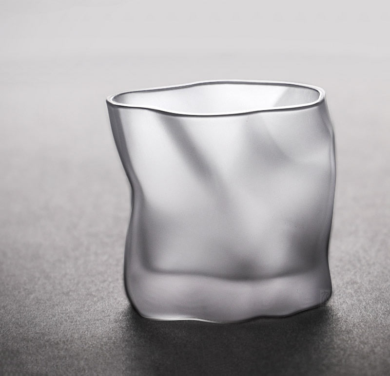 Distorted Texture Whisky Glass Set