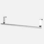 Towel holder made of stainless steel for cabinet doors