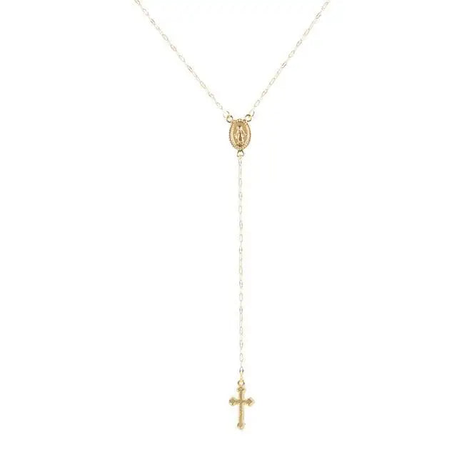 Spiritual Rosary Necklace – Stylish Faith Jewelry for Any Occasion