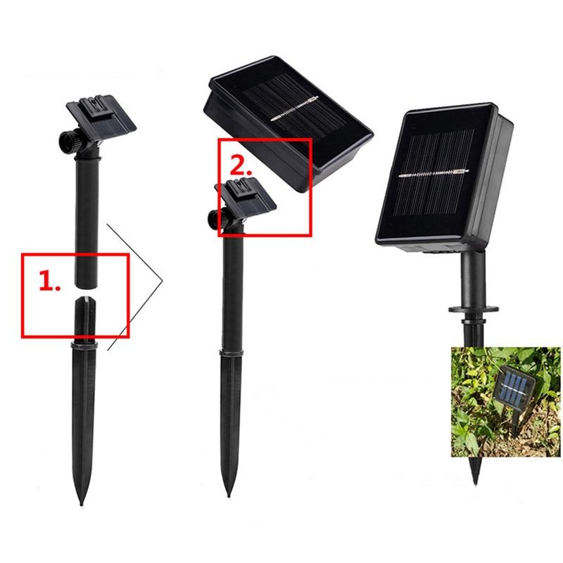 LumiDew Solar Drops String Lights | Solar-Powered LED String Lights for Garden & Terrace | Warm White, White & Multicolor