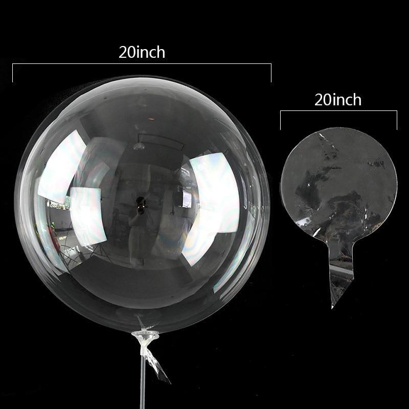 Transparent Bobo Bubble Balloons (10PCS)