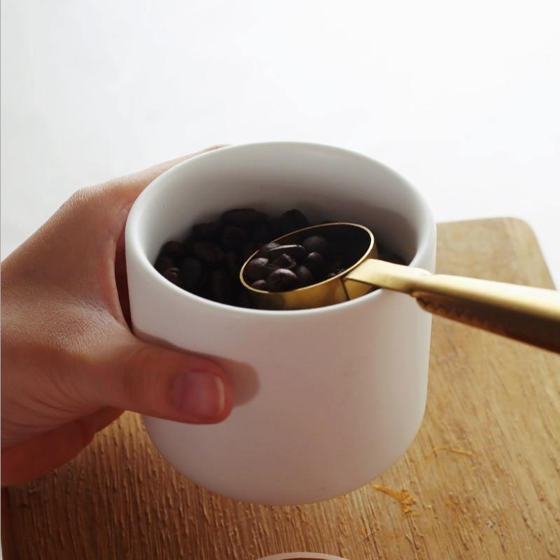 BambooNest Ceramic Storage Boxes with Bamboo Lid | Stylish Storage | Perfect for Kitchen & Bathroom | Available in White & Black