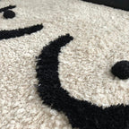 Bath mat with tits