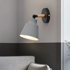 RoyaleGlow Sleek Modern Wood Wall Lamp - Modern Home Lighting