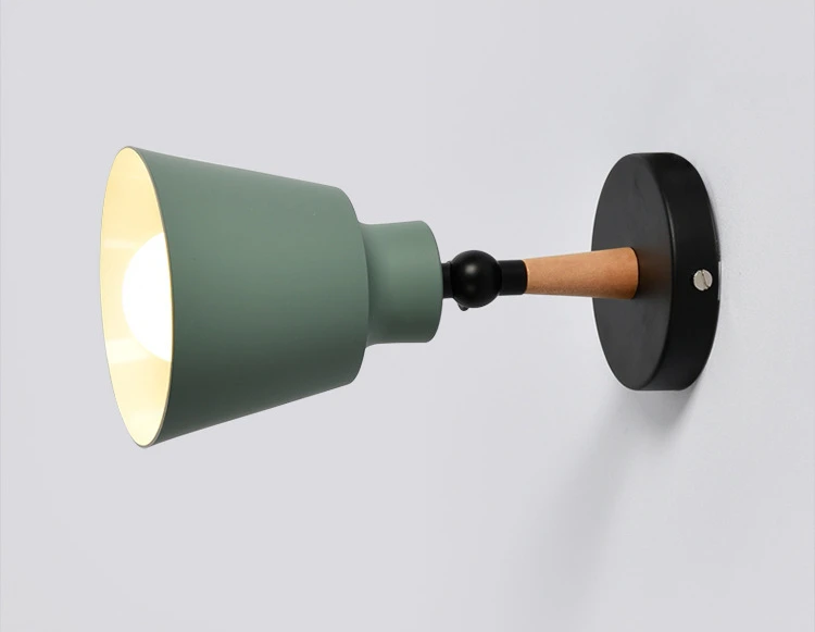 RoyaleGlow Sleek Modern Wood Wall Lamp - Modern Home Lighting