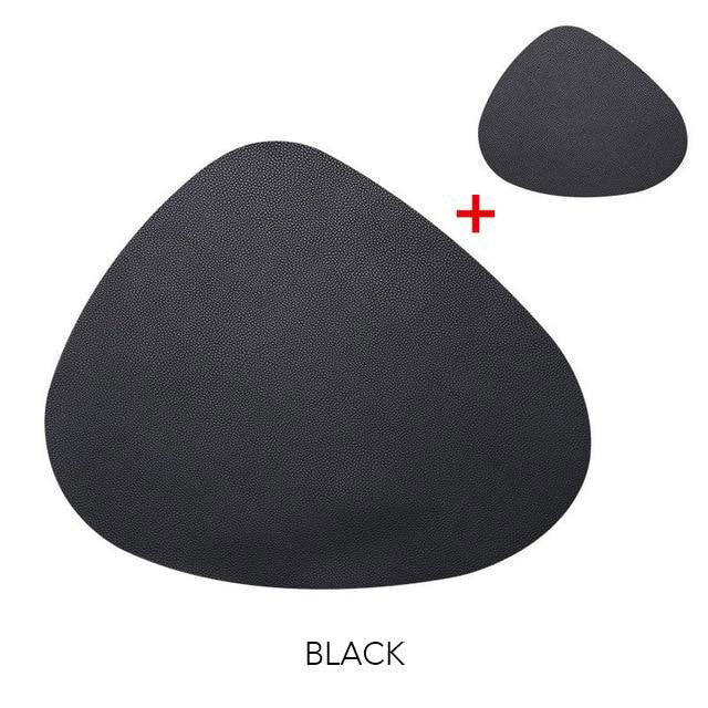 10 Colours Triangle Placemat Set