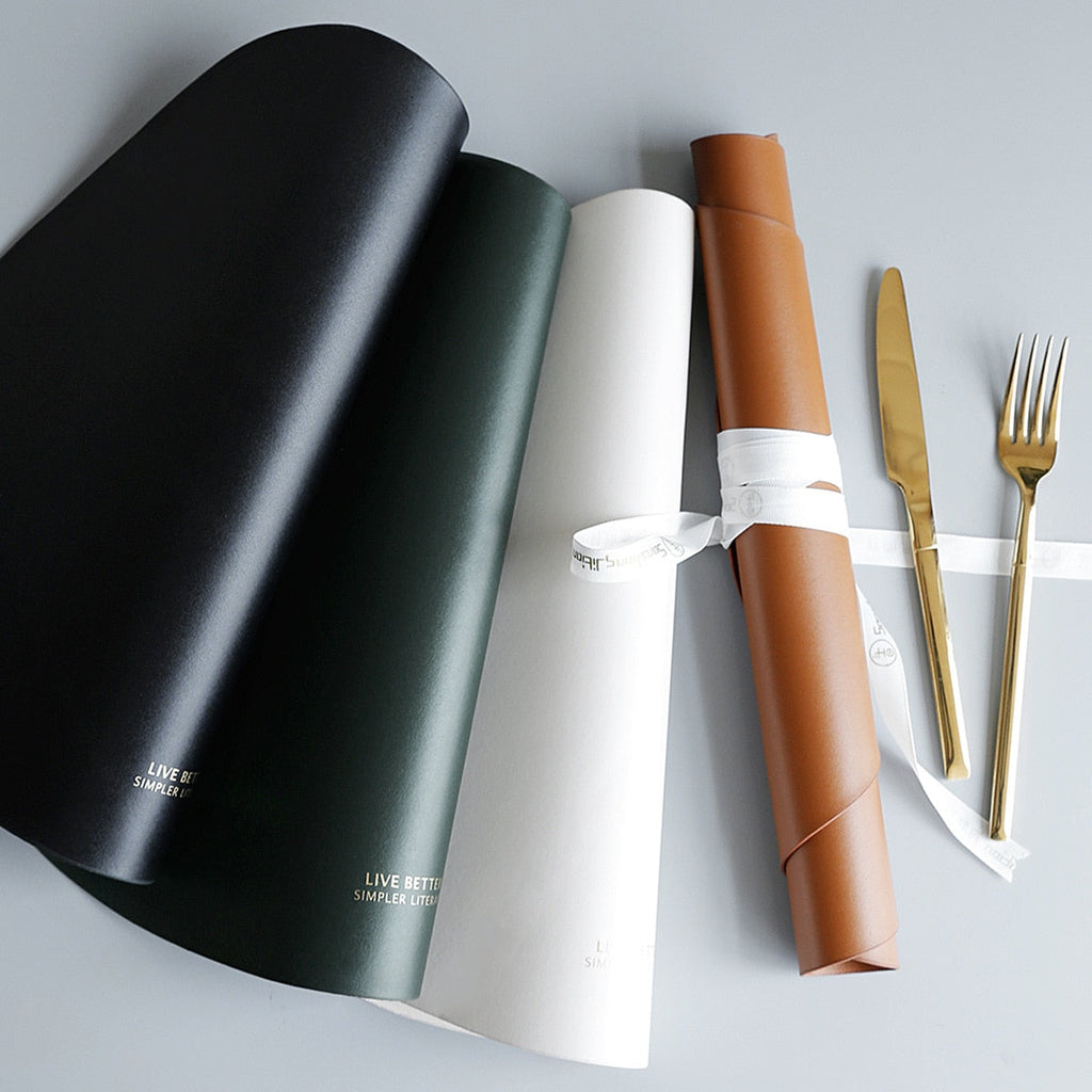 4 Colors Triangle Placemat Set