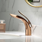 Luxurious modern bathroom faucet