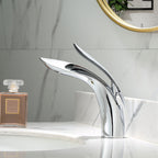 Luxurious modern bathroom faucet