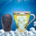 Big Skull Shape 3D Ice Cube Mold
