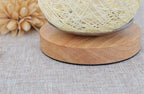 Table lamp made of rattan wood
