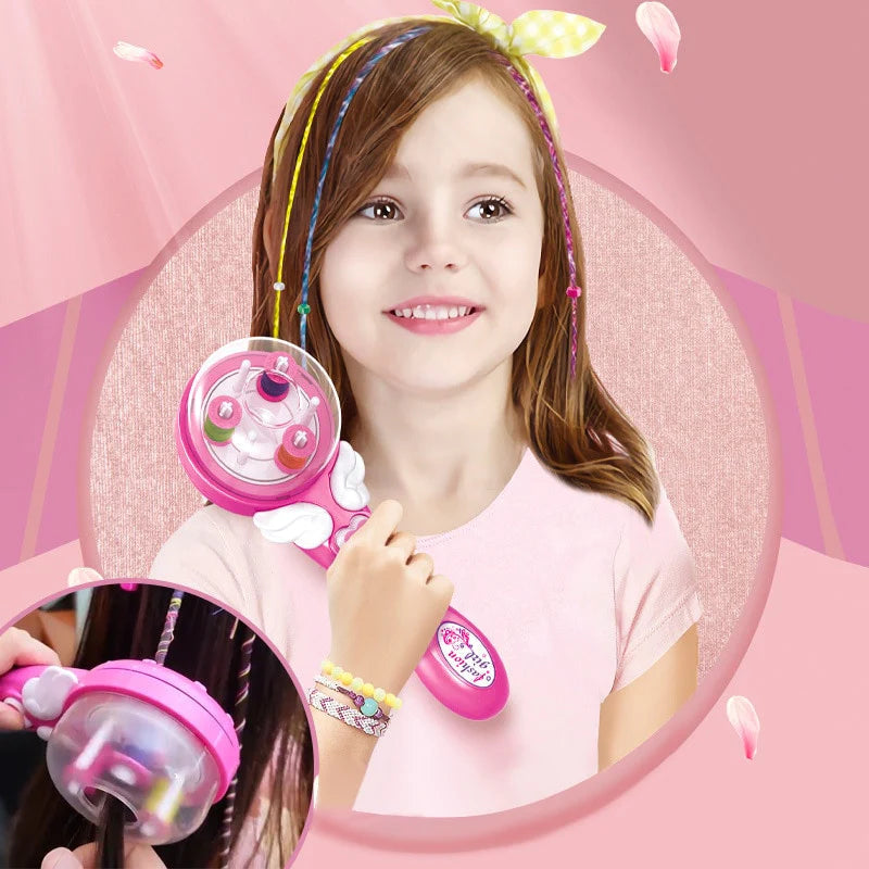 Quick & effortless beautiful hair! - Hair braiding device