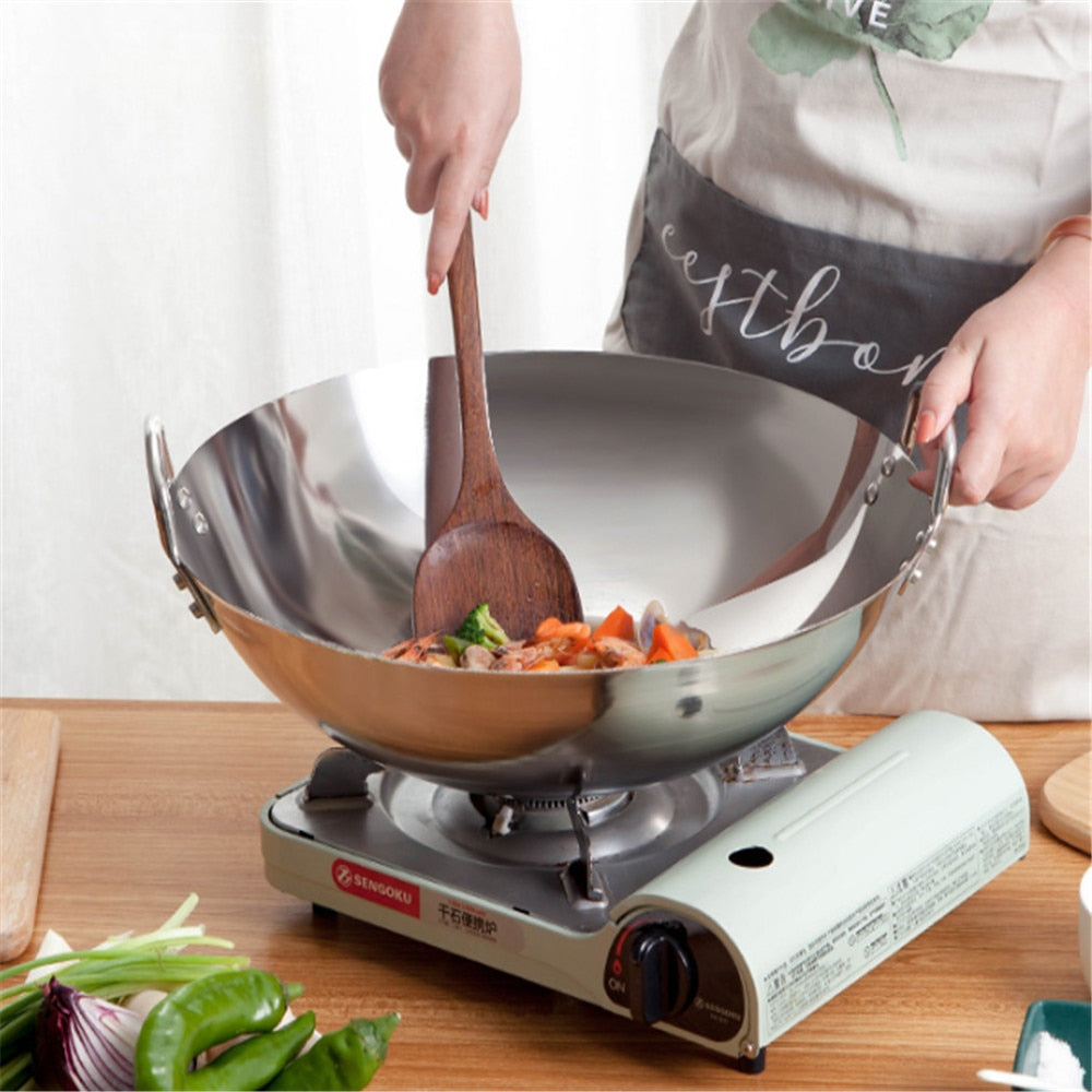 Stainless Steel Wok Wellington (4 Sizes)
