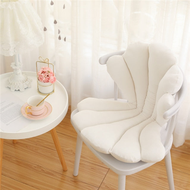 Velvet Shell Seat Cushion