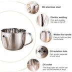 Stainless Steel Oil Soup Fat Separator