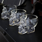 3D Transparent Skull Crystal Mug