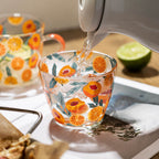HighLand Printed Glass Measuring Cup