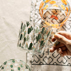 HighLand Printed Glass Measuring Cup