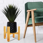 BambooElevate Plant Stand made of bamboo wood | Adjustable & Stable | Perfect for indoors