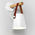 Wood Nordic Hanging Wall Lamp