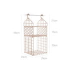 Foldable Wardrobe Multilayer Storage Rack
