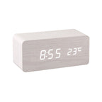 Modern Wood Wireless Charging Clock
