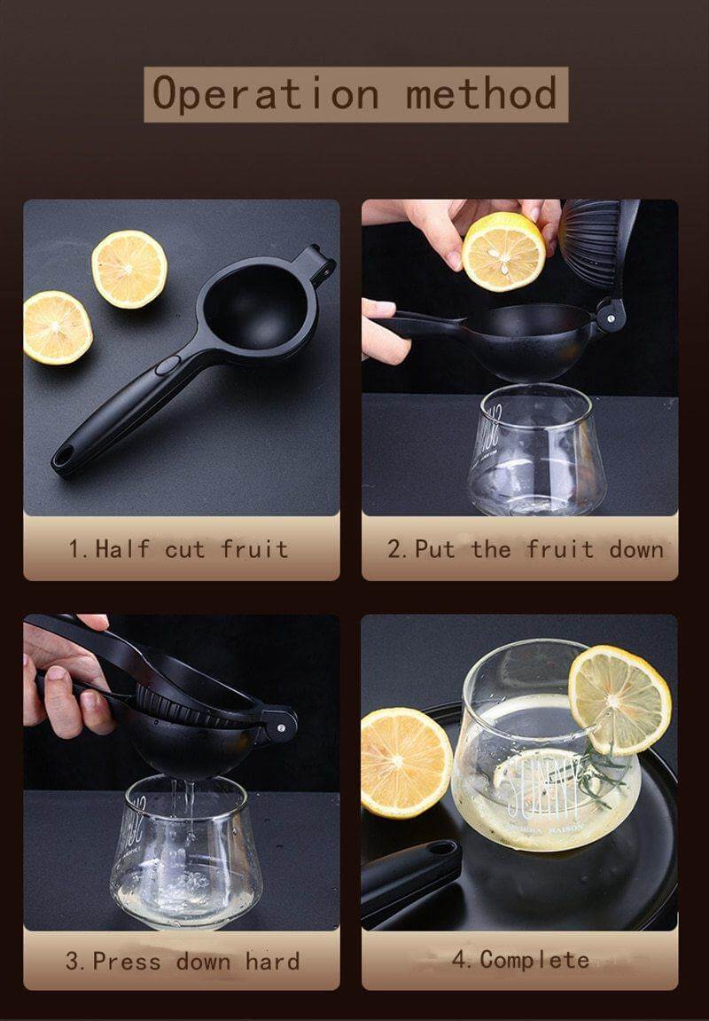 Minimalist Lemon Squeezer