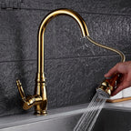 Ashby - Retractable kitchen faucet