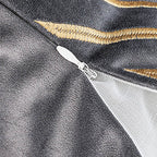 The gilded luxury velvet cushion cover
