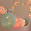 LED Cotton Ball String Lights