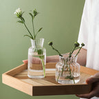 Petal-Textured-Glass Accents & Vases