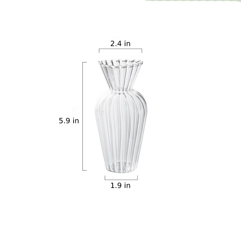 Petal-Textured-Glass Accents & Vases