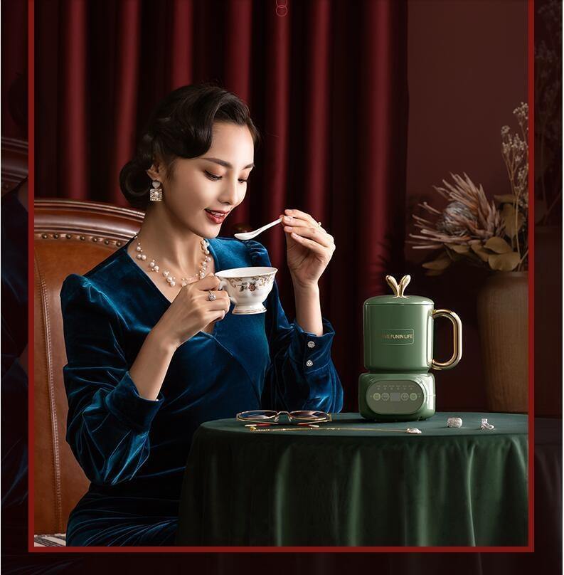 Elegant Mini Electric Ceramic Kettle