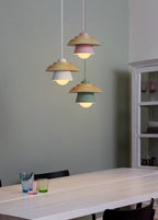 Pendant lights made of Nordic wood