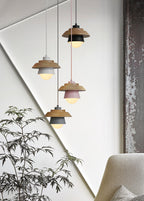 Pendant lights made of Nordic wood