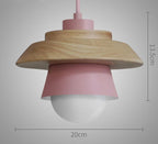 Modern Nordic Wooden Pendant Light