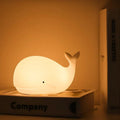 Enchanting Whale Night Light with Color Effects