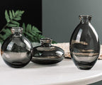 TrioVase Glass Vases Set | Stylish Design | Perfect Decoration | Available in various colors