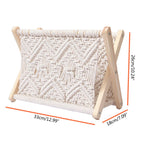 Nordic Cotton Foldable Magazine Holder