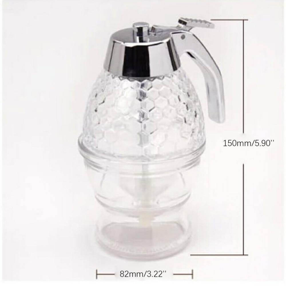 Honeycomb Jar Honey Dispenser