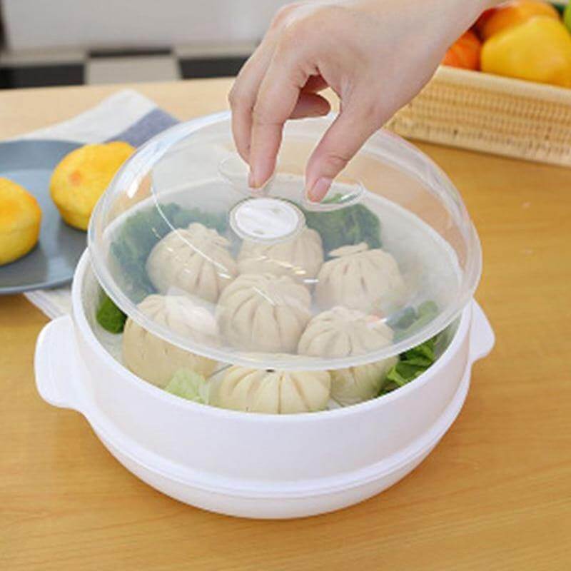 Microwave Round Steamer Heater Bowl with Lid