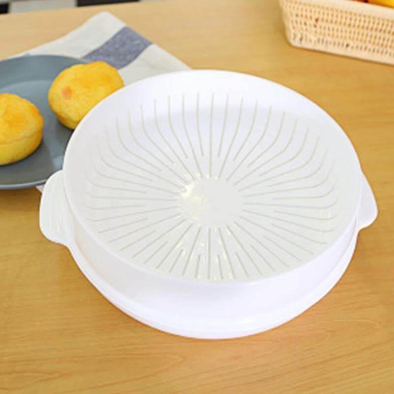 Microwave Round Steamer Heater Bowl with Lid